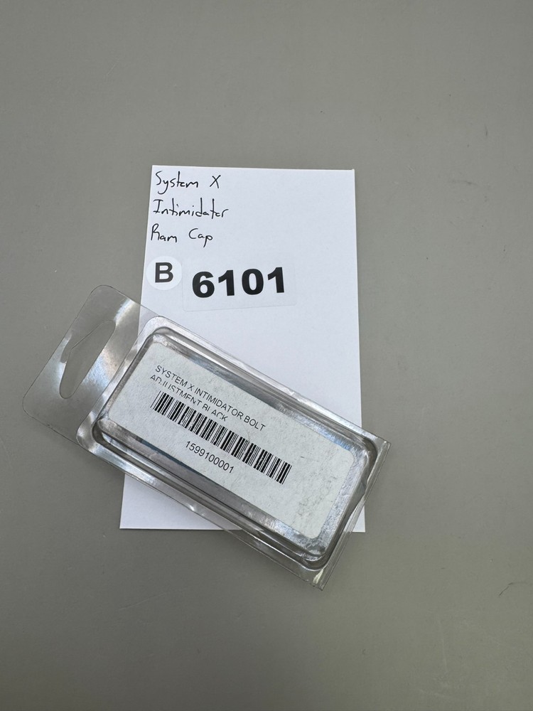 System X Intimidator Ram Cap-Gloss Black