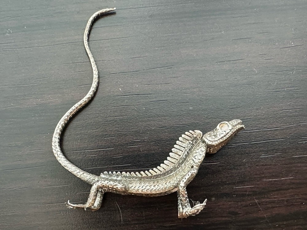 Antique Solid Silver Miniature