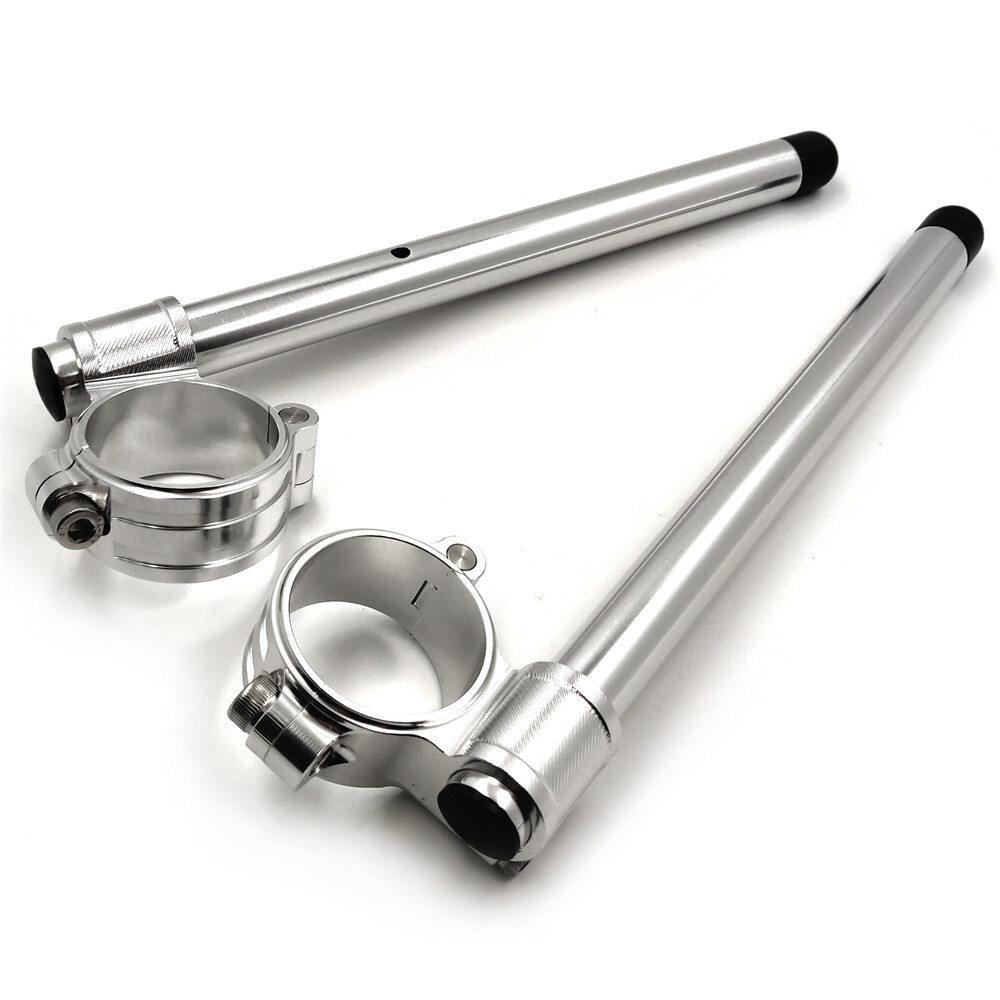 HTTMT- 50mm CNC Higher Raised Riser Clip Ons Clipon Fork Handle Bars 7/8" Handle