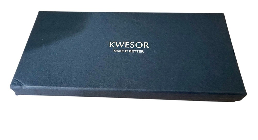 KWESOR make It Better - Black Leather Gloves Size M Lined gloves