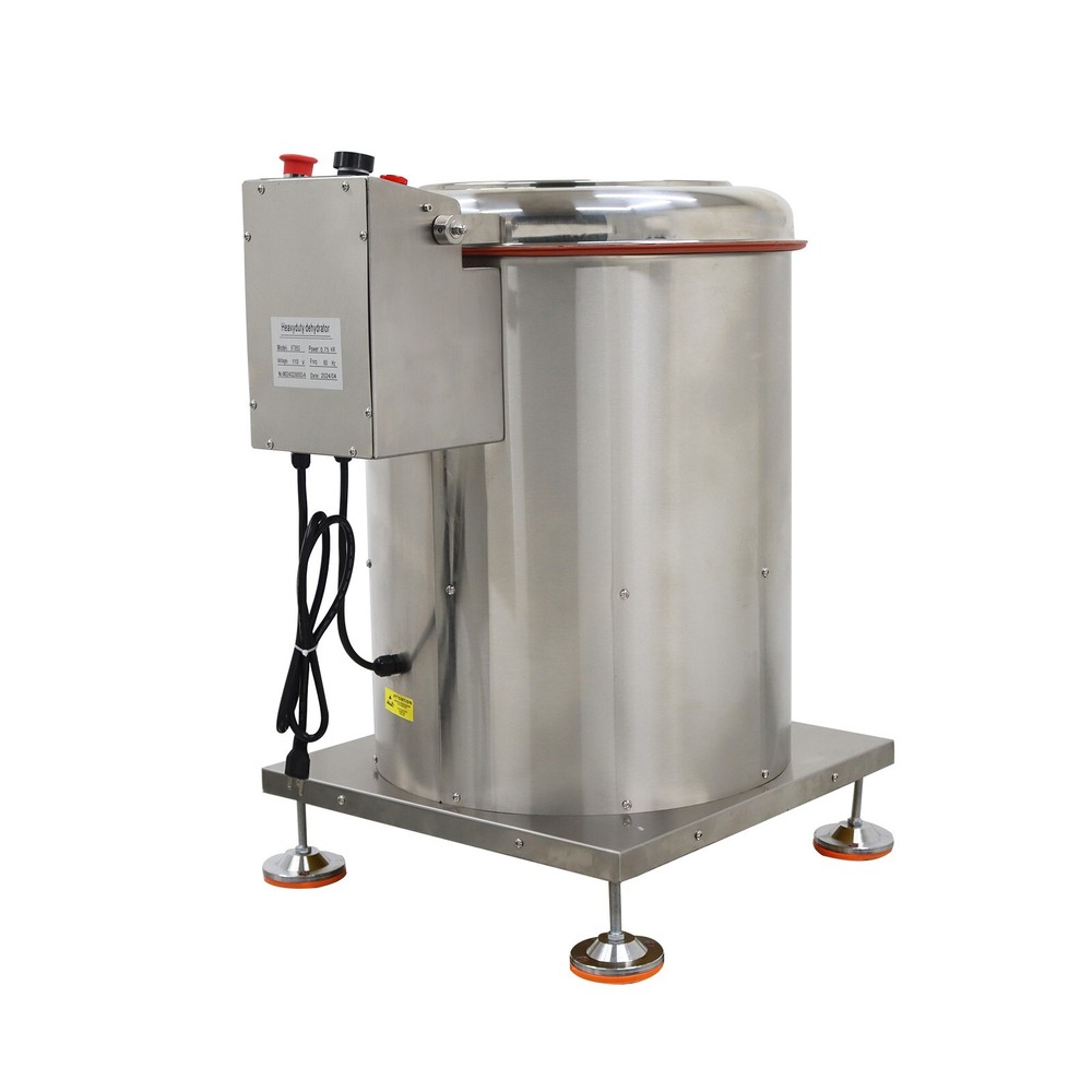 110V Commercial Automatic Dehydrator Meat Fruit Vegetable Centrifugal Dehydrator
