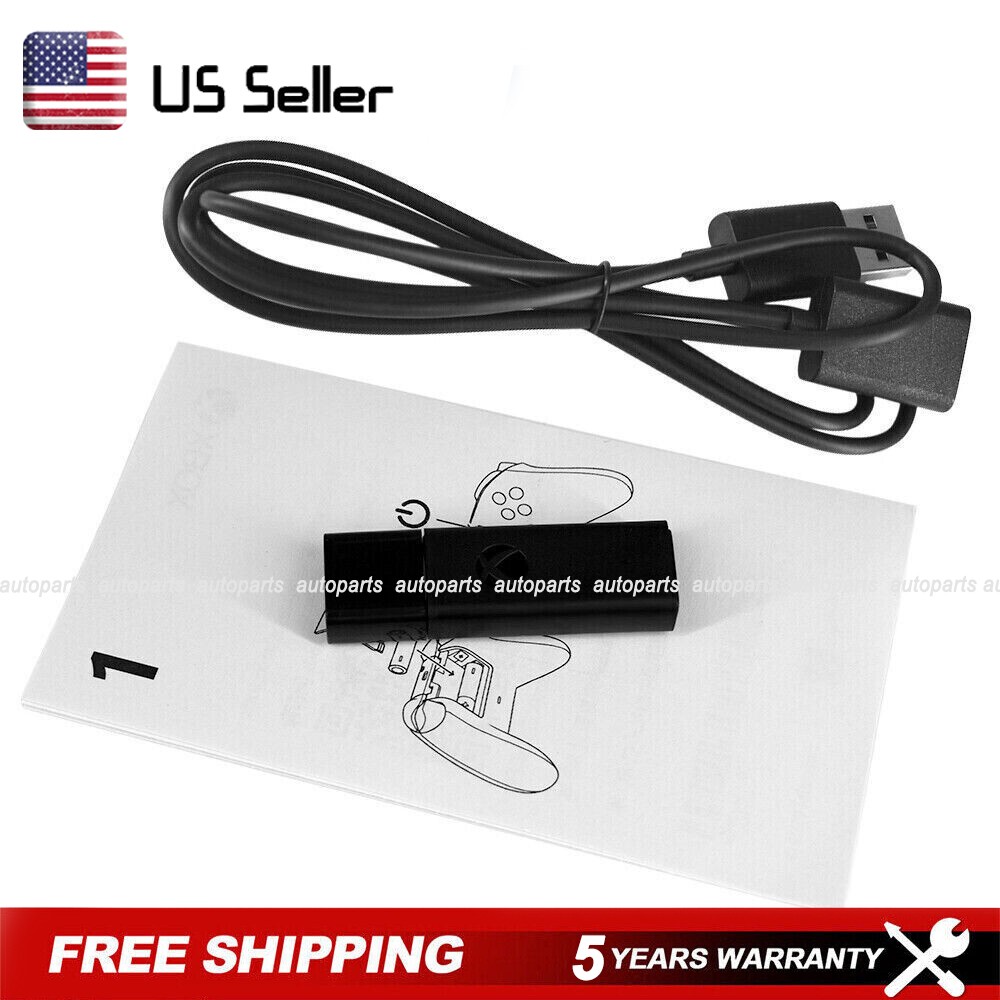 Official Wireless Xbox One Controller Adapter USB Receiver Microsoft Windows PC