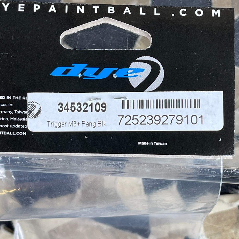 NEW Dye M3+ Fang Trigger - Black