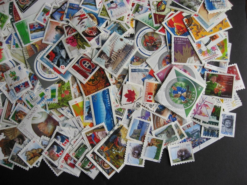 Canada collection 300 different used from 2000 to 2014 era