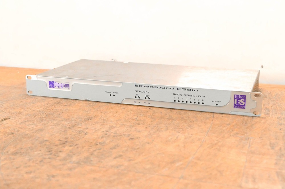 Digigram EtherSound ES8IN 8-input Ethernet Audio Bridge CG01B3R