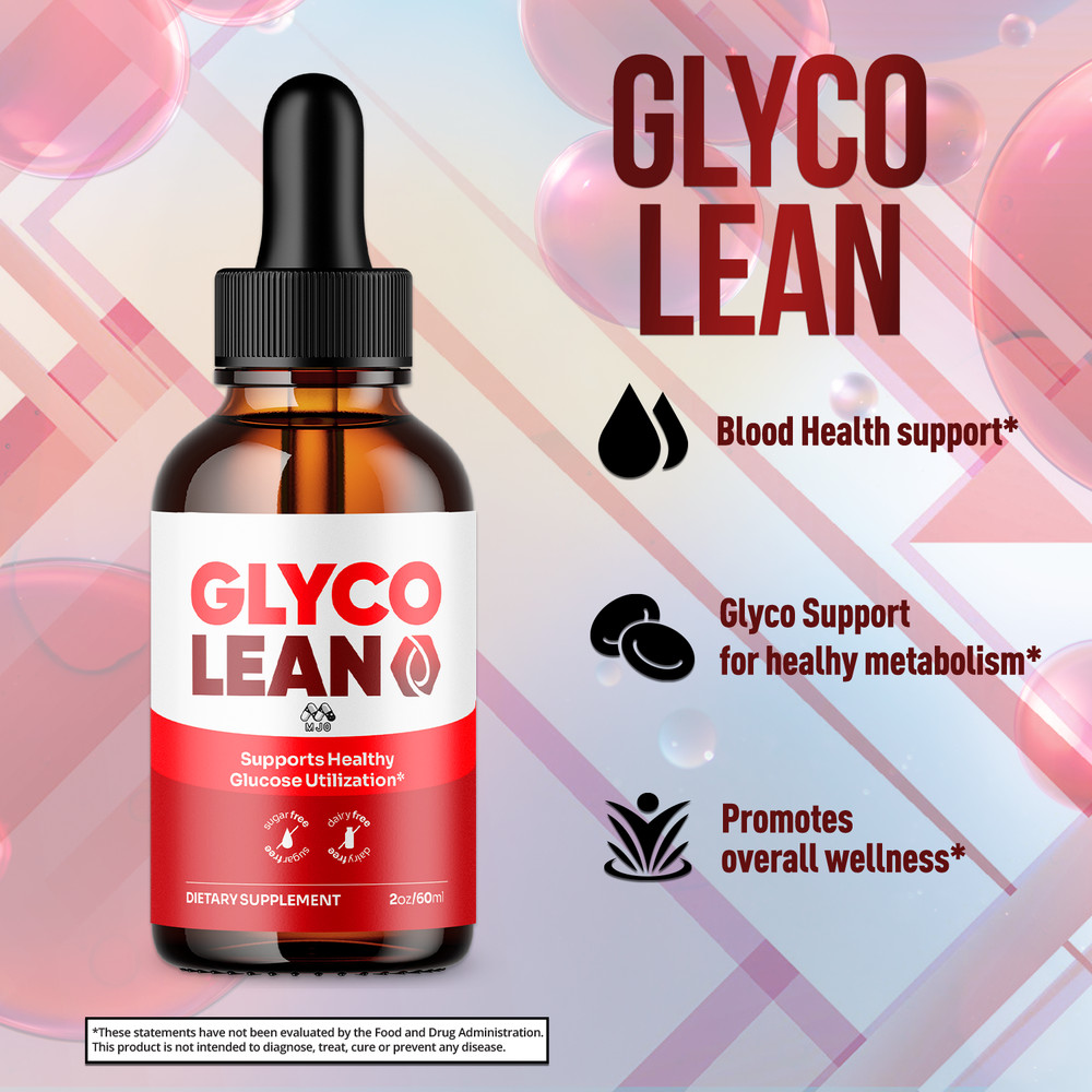 (5 Pack) Glyco Lean Drops Blood Support Vitamin Formula GlycoLean 150 Servings