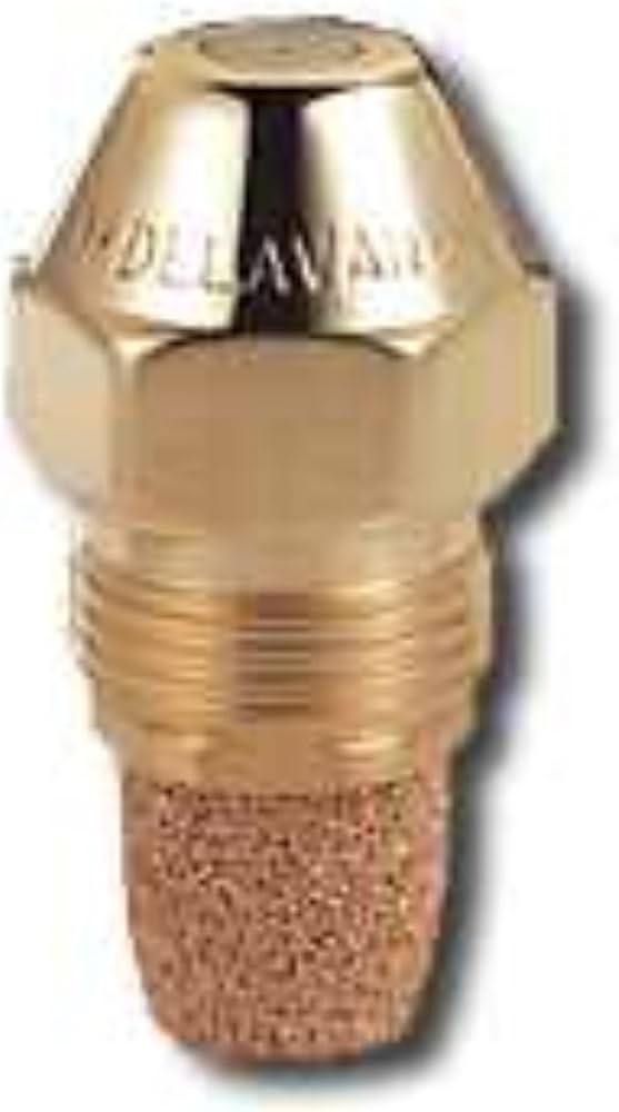 Delavan 1.1080`W Fuel Nozzle 1.10 GPH Brass 80¬∞ Solid Cone Threaded