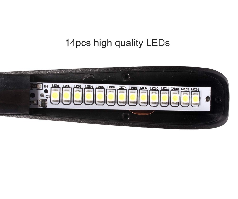 EBYPHAN Dimmable USB Lamp, Flexible Keyboard Light, Mini Small, Black