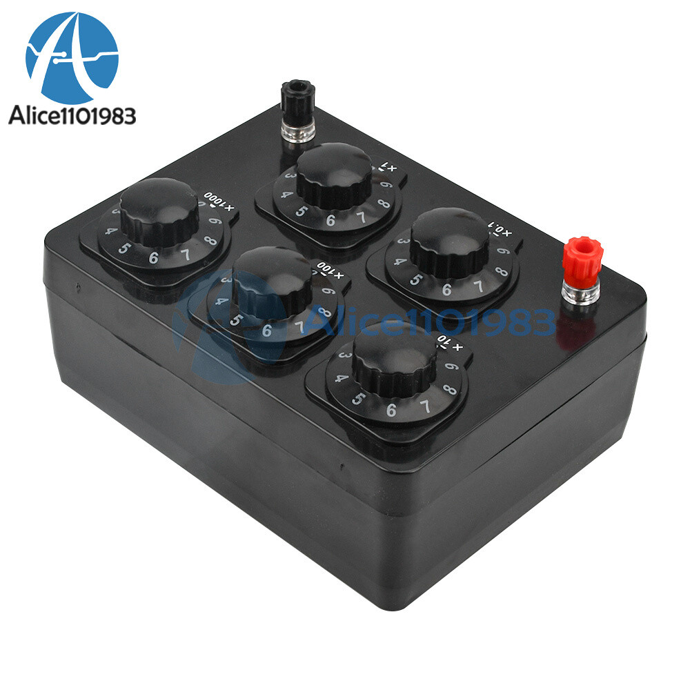 0-9999.9 Ohm Variable Resistance Box Decade Resistor For Physical Resistance