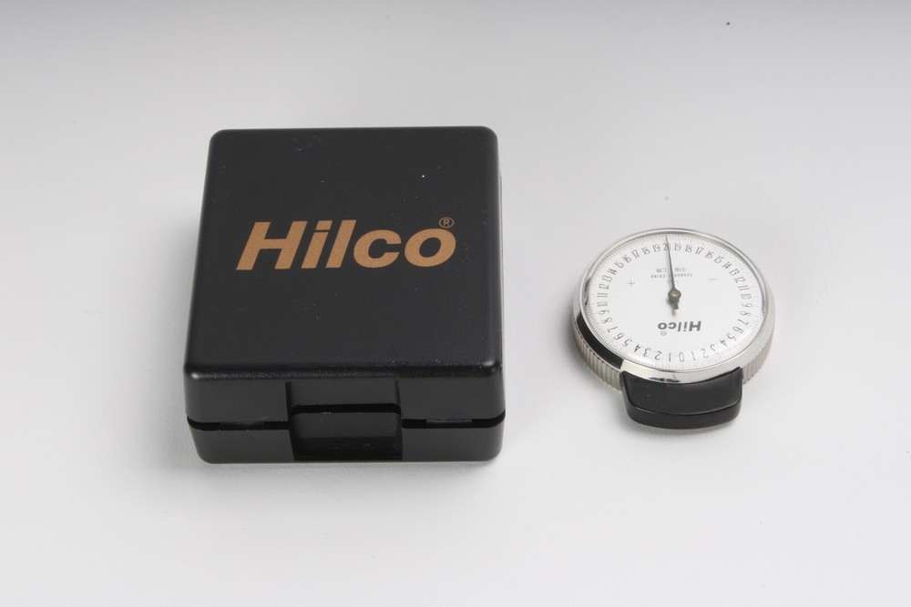 Hilco Vision 1004354 Lens Clock Spherometer With Case and Protective Cap