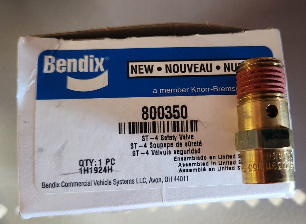 800350 ST-4 Safety Valve Bendix  (1 unit)