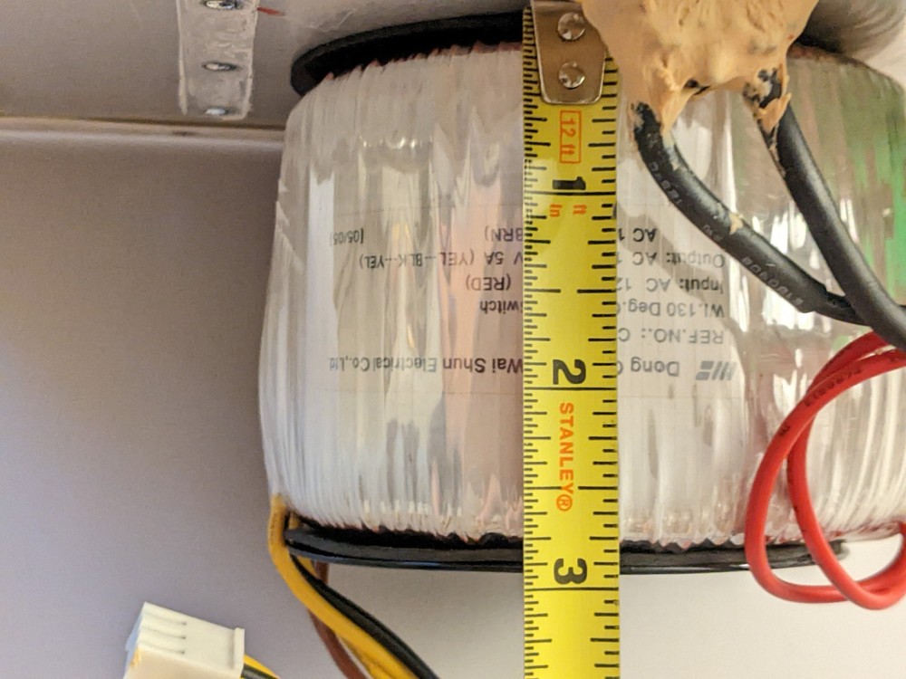 Toroidal Transformer C04-0133R3 Mounted On Back Panel Klipsch iFi. Tested.