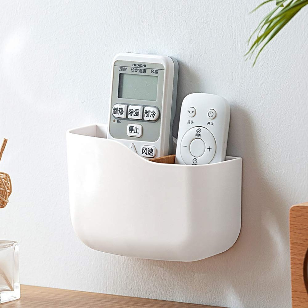 Remote Control Holder, Wall Mounted tv Bed Remote Control Caddy Organizer for...