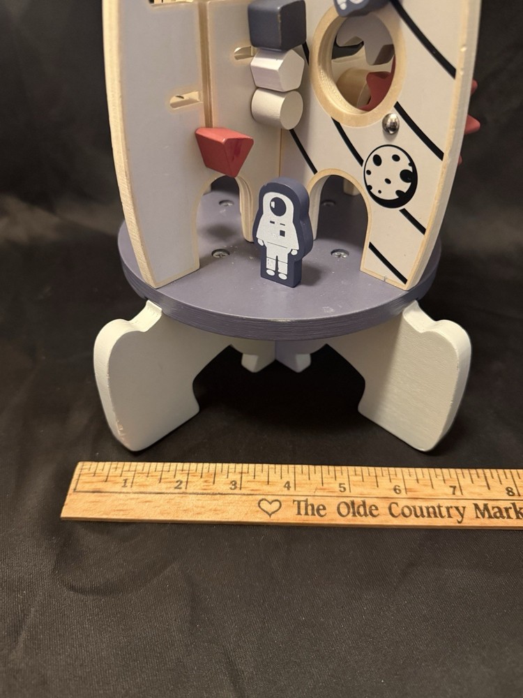 Montessori STEM Rocket Interactive Cognitive Development Toy