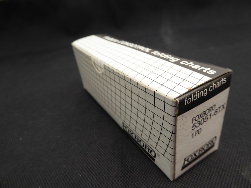 FoxBoro / Graphics Controls  53051-6TX    Folding Charts