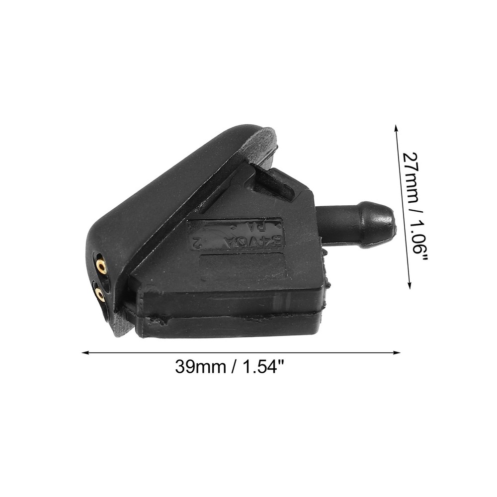 Car Front Windshield Wiper Washer Nozzle Spray Jet TWO Custom for Mini Cooper