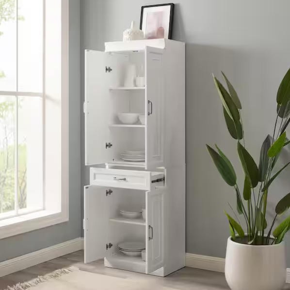 Crosley Stanton White Pantry