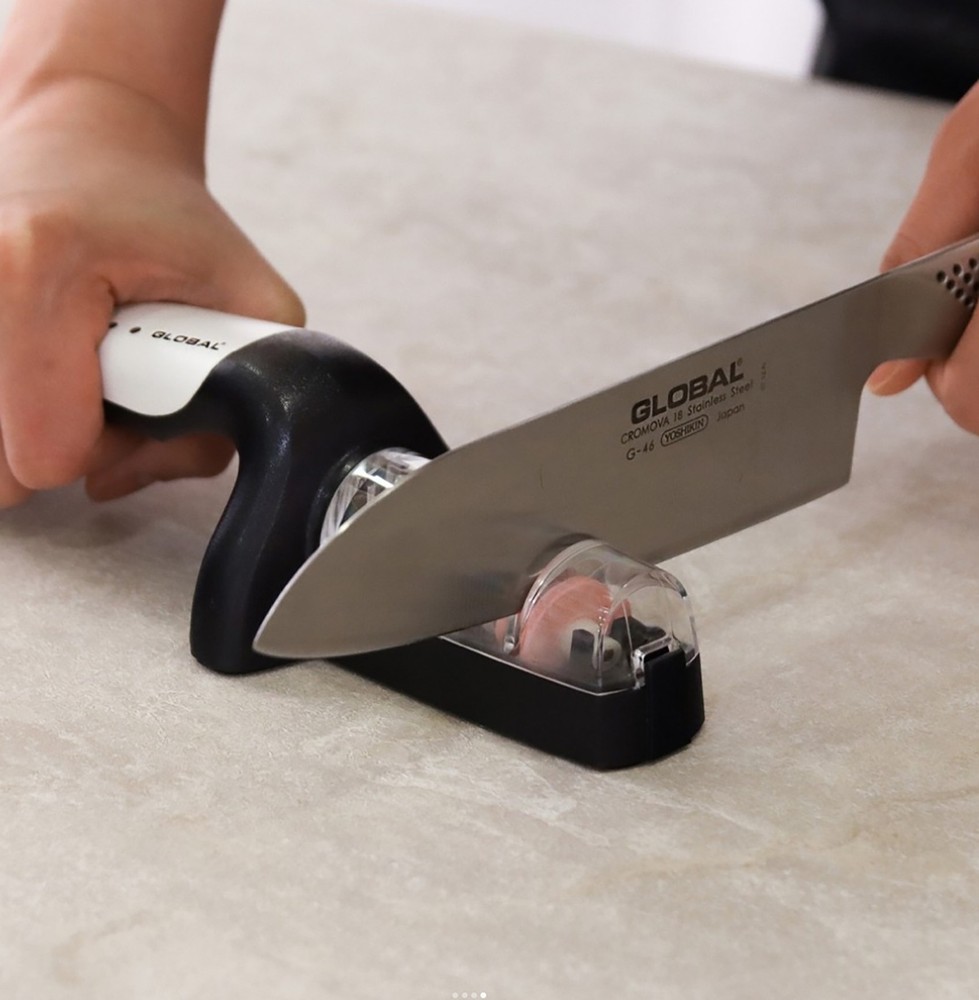 Global Ceramic Water Sharpener, Black