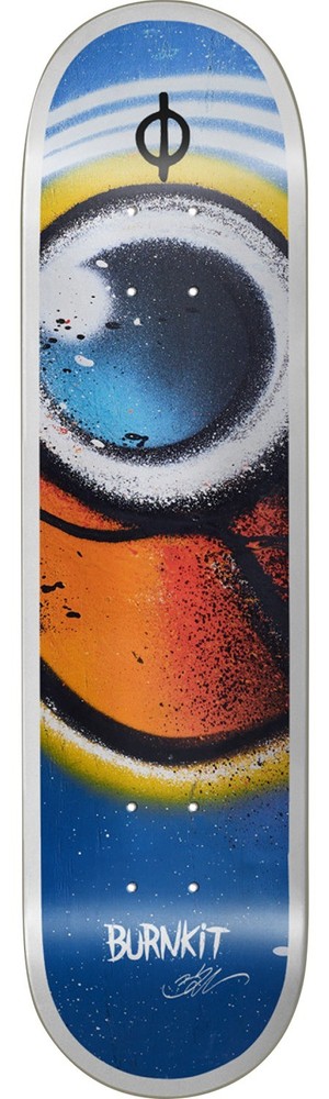 Burnkit  Skateboards Visualize Skateboard Deck - 8" x 32"
