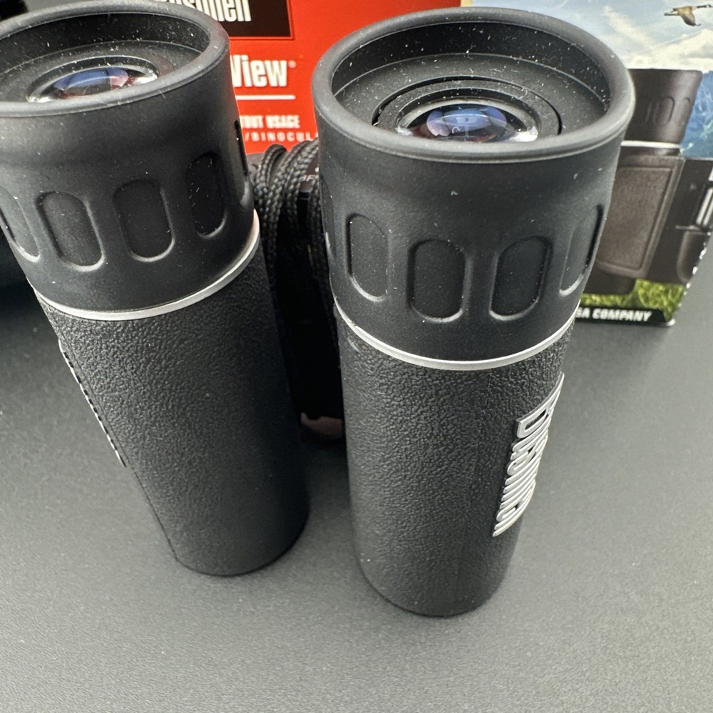 Bushnell 8X21 PowerView Compact Binoculars Foldable Eye Relief Shock Proof