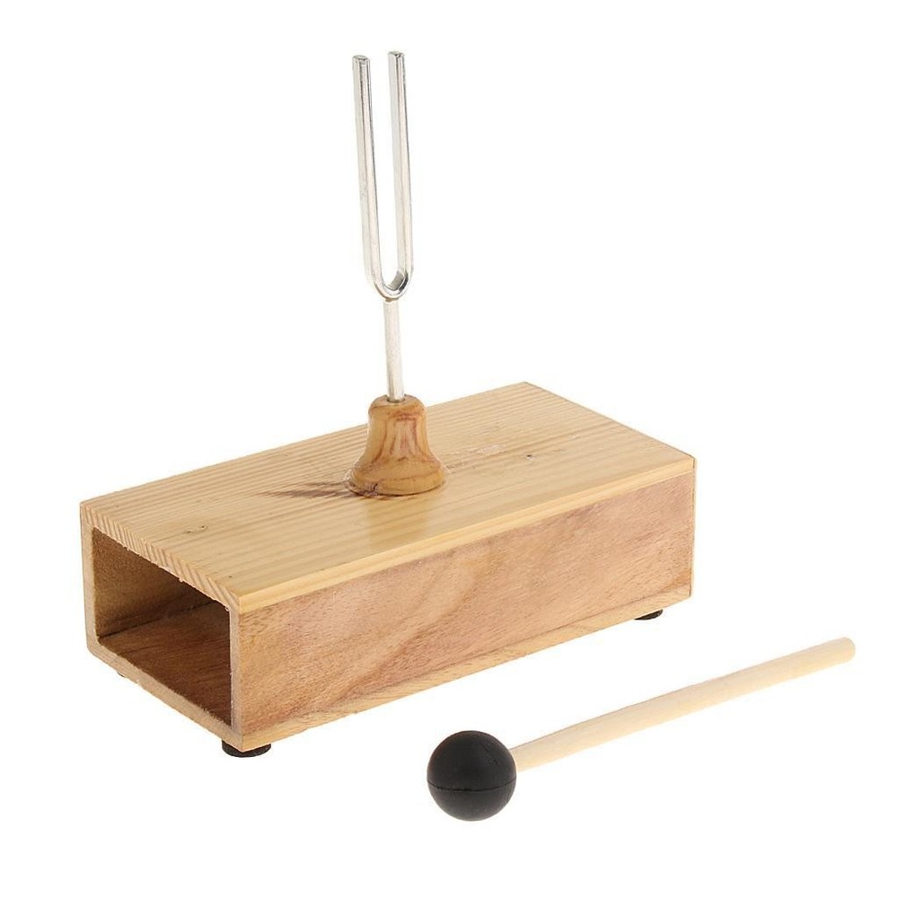 Tuning Fork Resonant Box Musical Acoustic Study Tool
