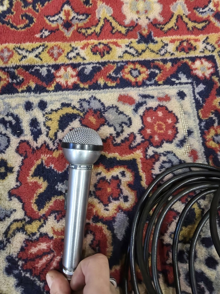 Shure 533sb Sphereodyne Dynamic Microphone With Connector