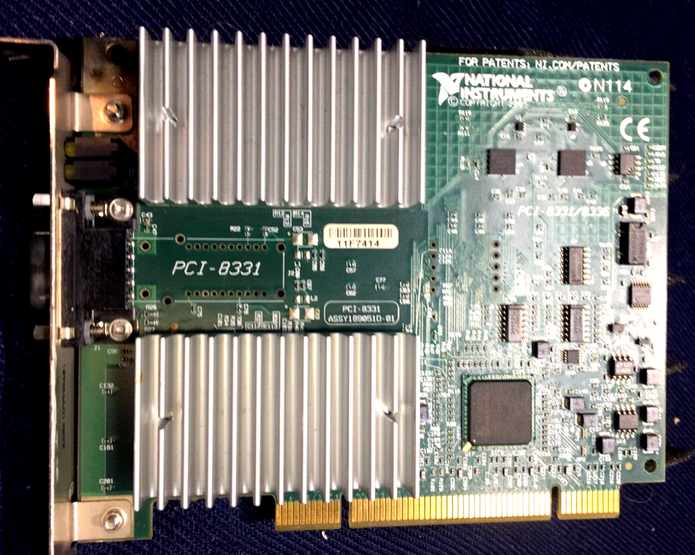 NATIONAL INSTRUMENTS PCI-8331 PCI-8331/8336 INTERFACE CARD