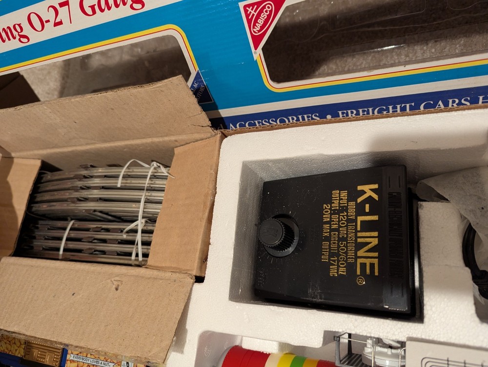 K-Line Nabisco Electric Train Set – Stock #1522 – Complete 6‑Unit Set