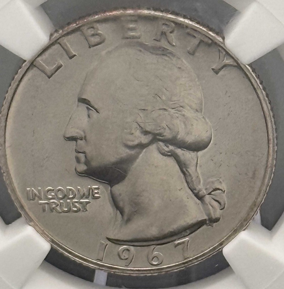 1967 25C SMS NCG MS67