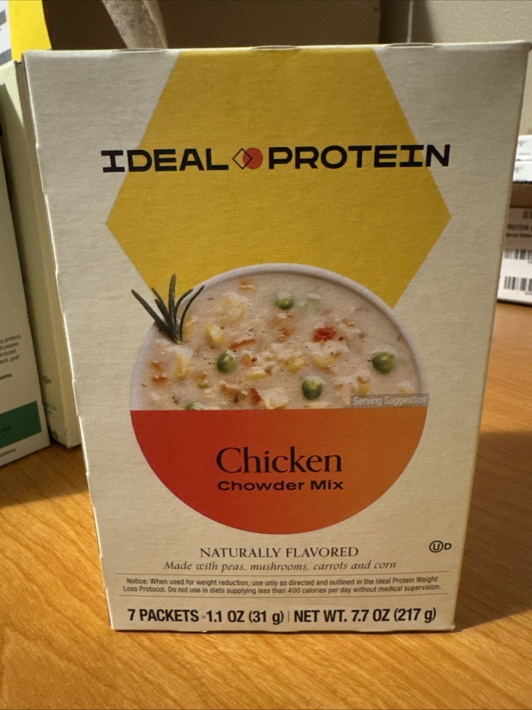 Ideal Protein Chicken Chowder Mix 7 Packets