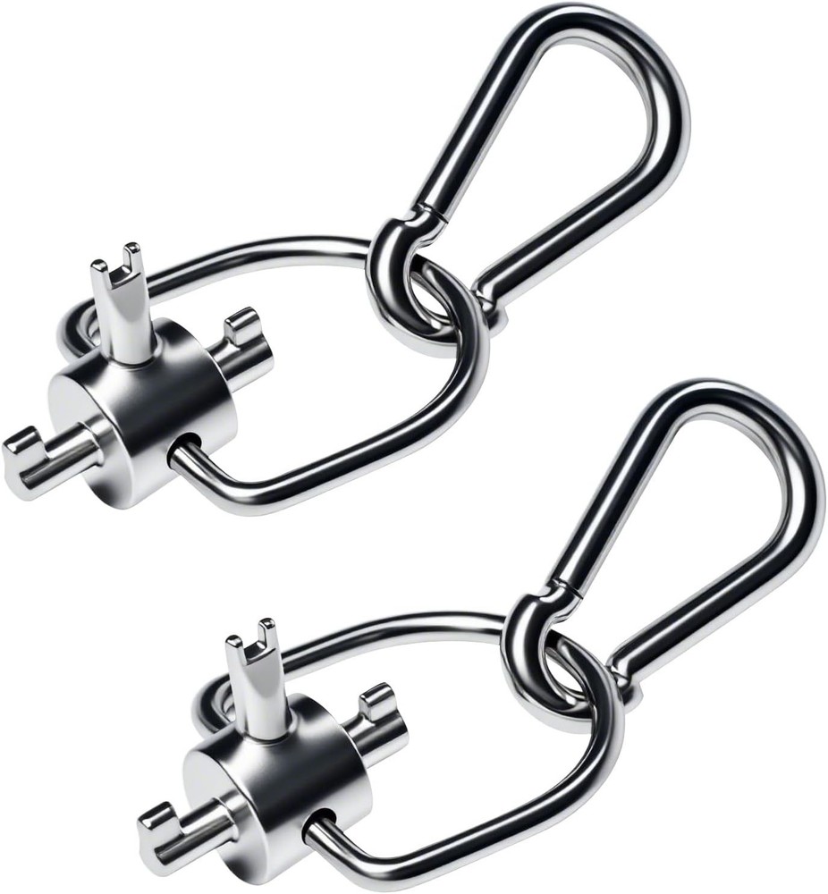 HVAC Locking Caps Key 2 Pack, Refrigerant Cap Key Tool for R410A and R22 Systems