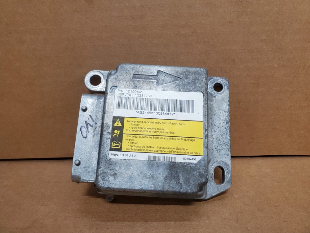 2003-2007 Chevy Silverado/GMC Sierra 2500 SRS Control Module 15192445 OEM