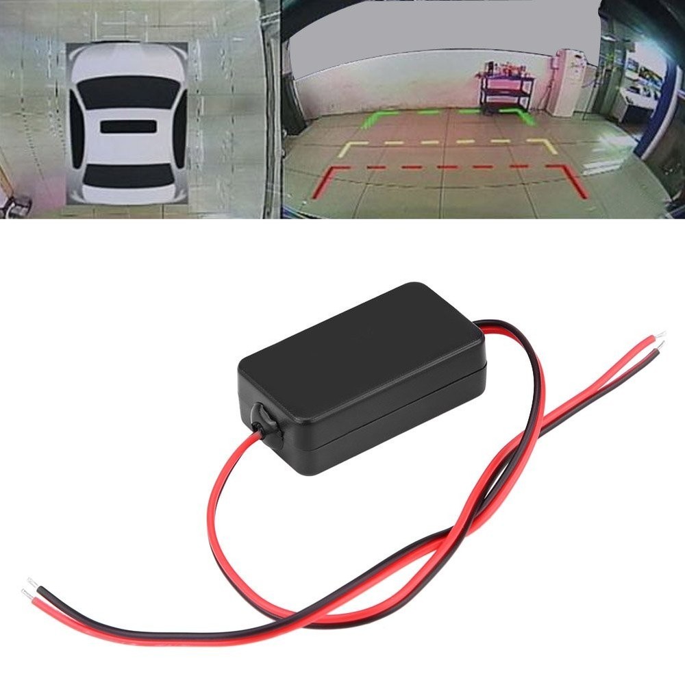 Compact Automatic 12V Power Relay Rectifier for Optimal Rear Camera Performance