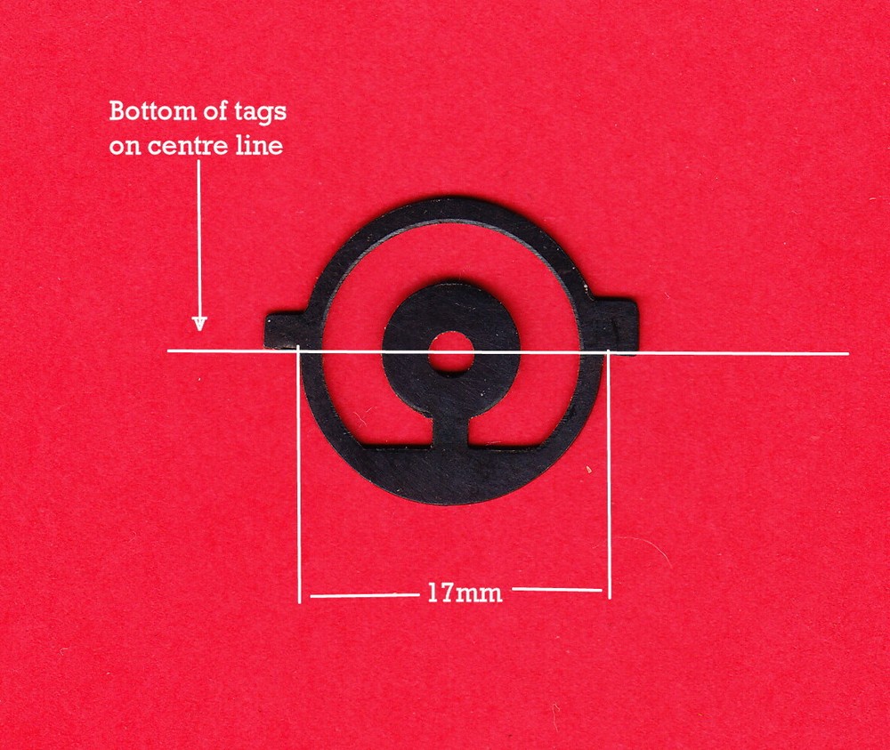 Parker Hale Matchmaker foresight 17mm Target sight element set std ring BSA, etc