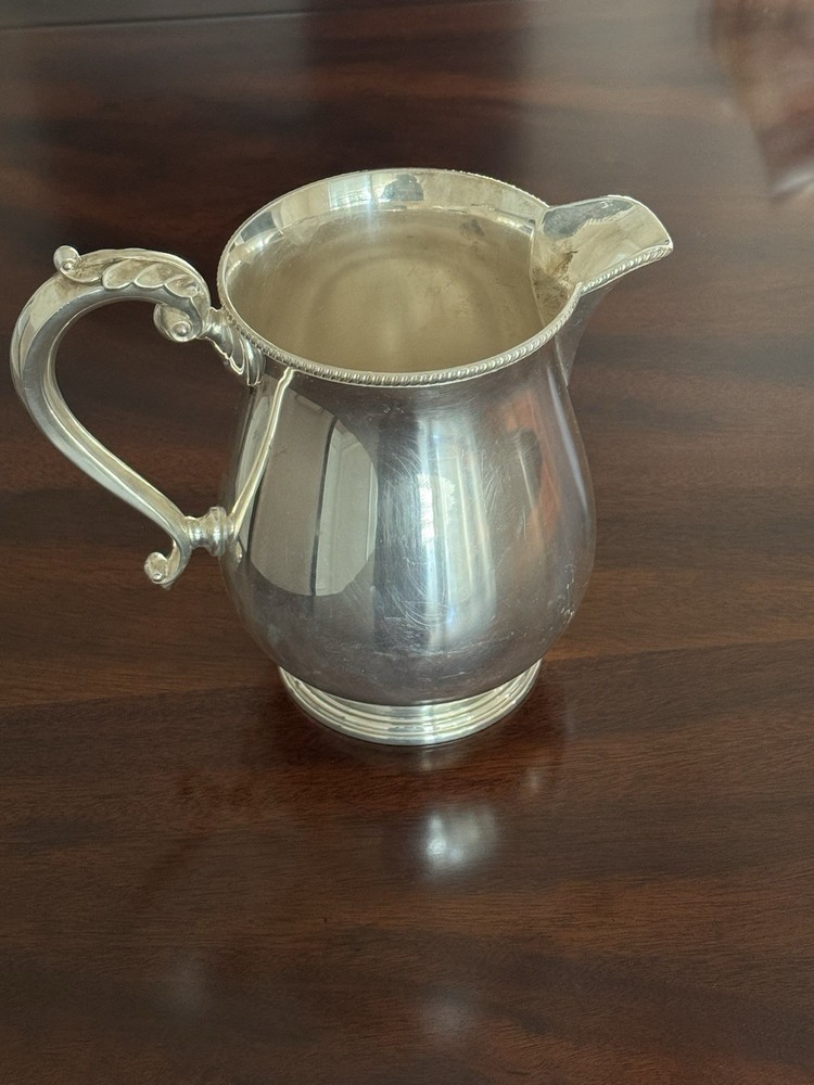 TIFFANY & CO England Silver Plated Water Pitcher Monogram McA