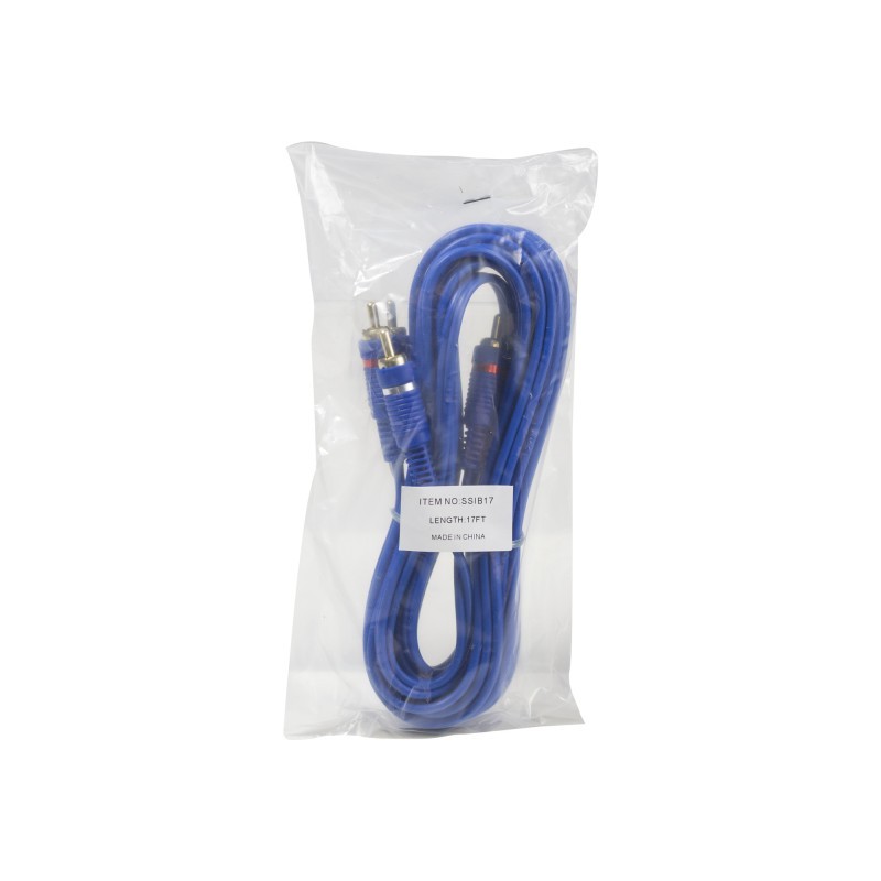 Stinger SSIB17 17ft Rca Blue Stinger Select