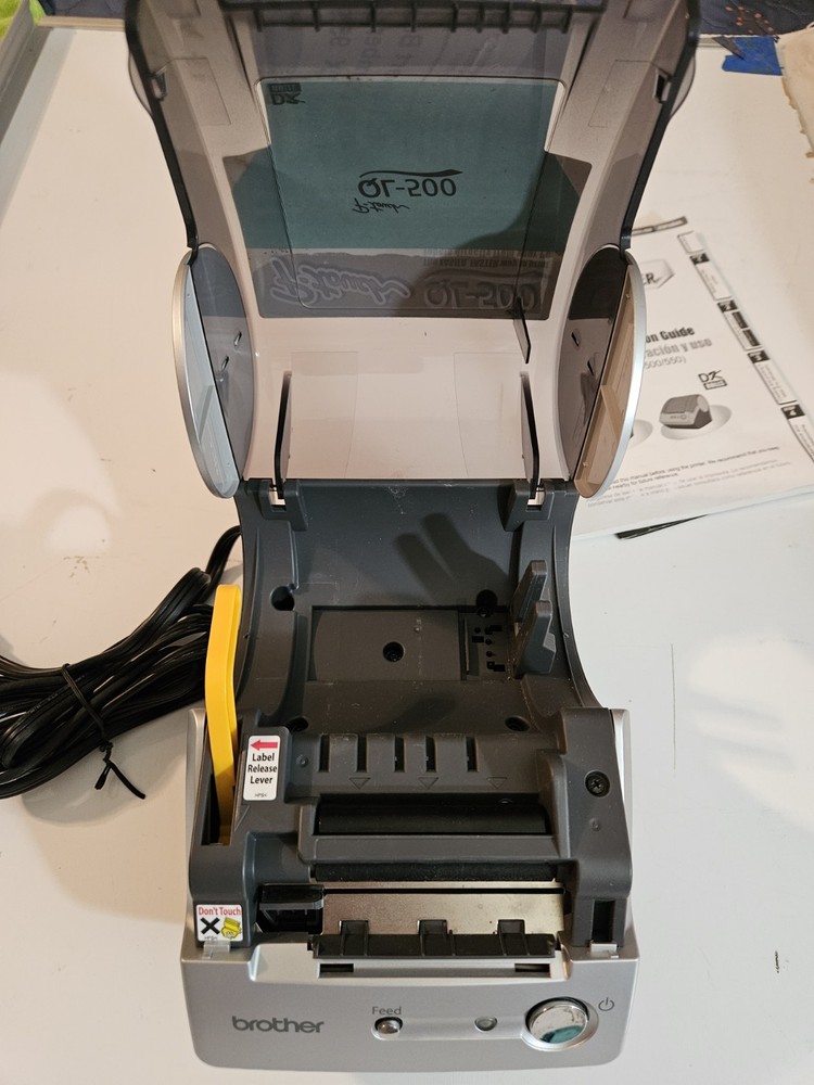 Brother P-TOUCH QL-500 Thermal Label Printer With Power Cable