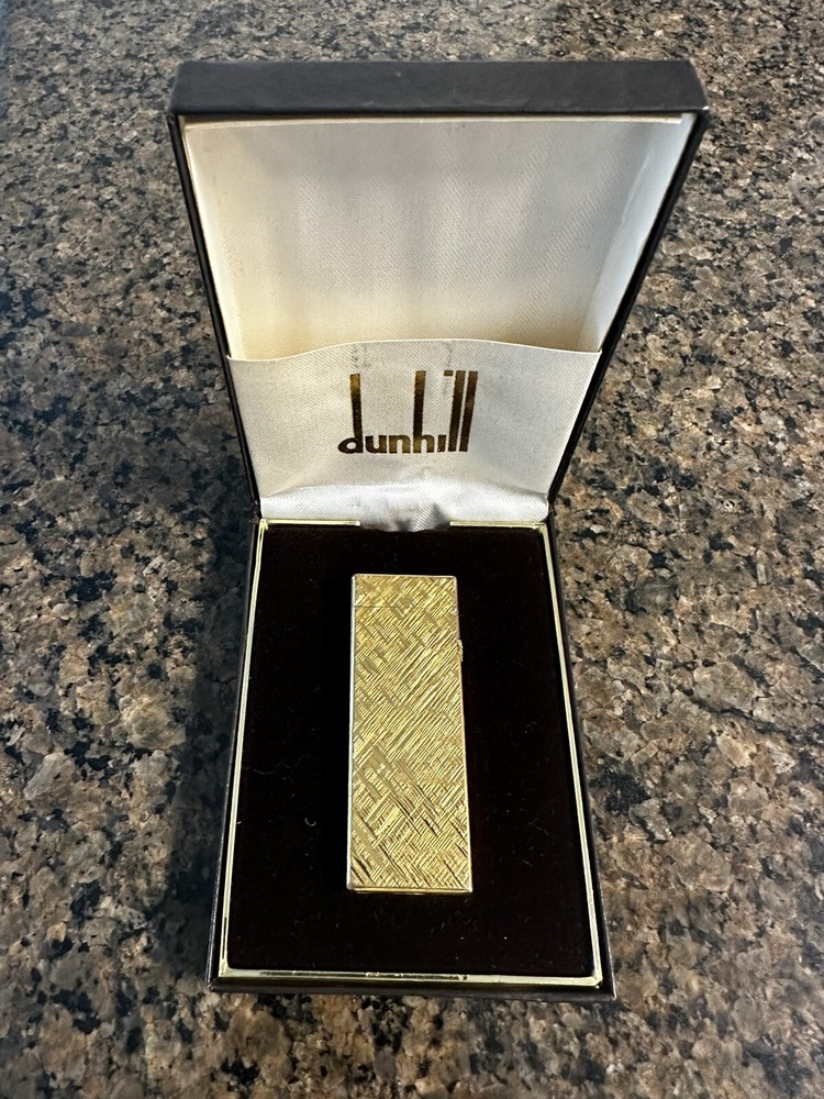 Vintage DUNHILL Lighter Gold Plated