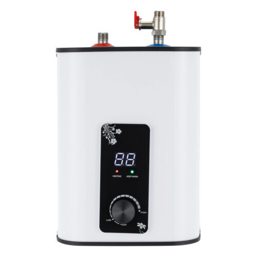 8L 1500W Rectangle Electric Mini Tank Water Heater Instant Hot Water Heater