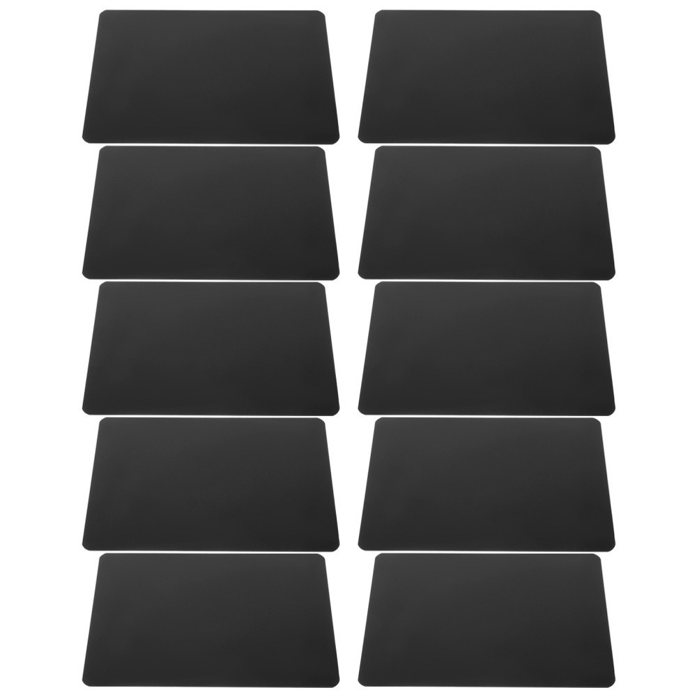 10 Pcs Plastic Sign Holder Label Tag Merchandise Display Holders Mini