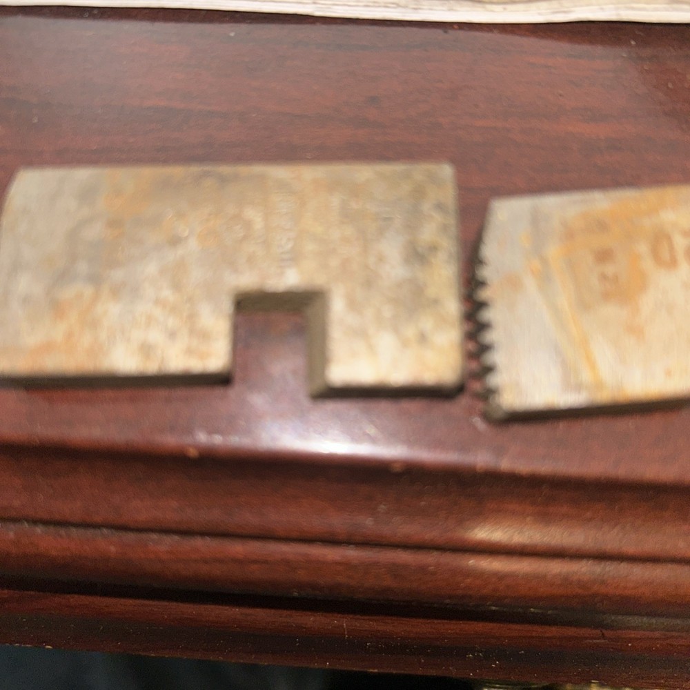 OSTER Pipe Threading 2D Dies, For 1” & 1 1/4”