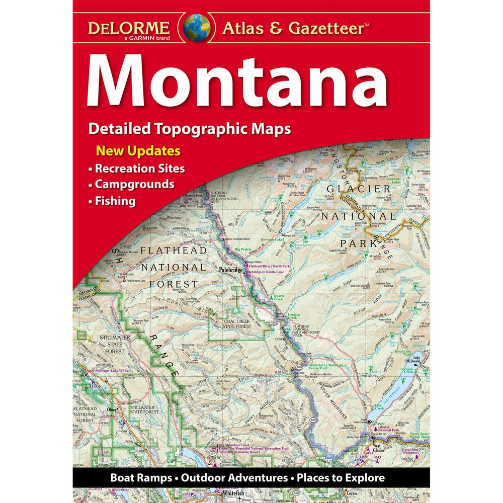 DeLorme Topographic Atlas Montana