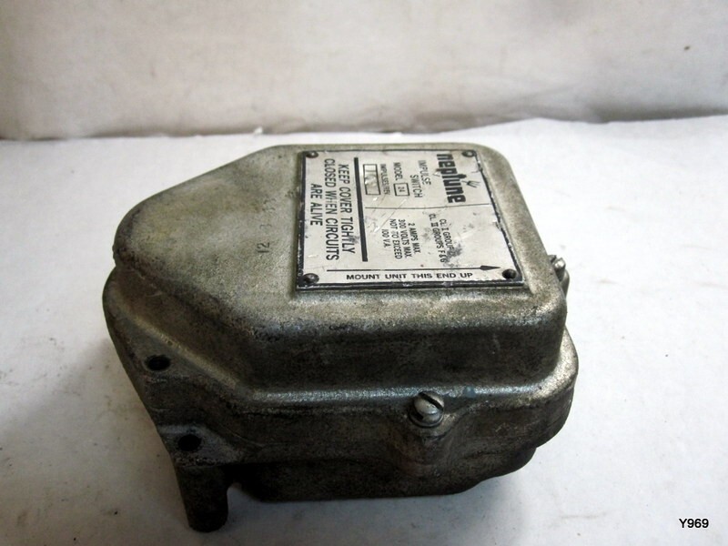 Neptune impulse switch trident meter model 24
