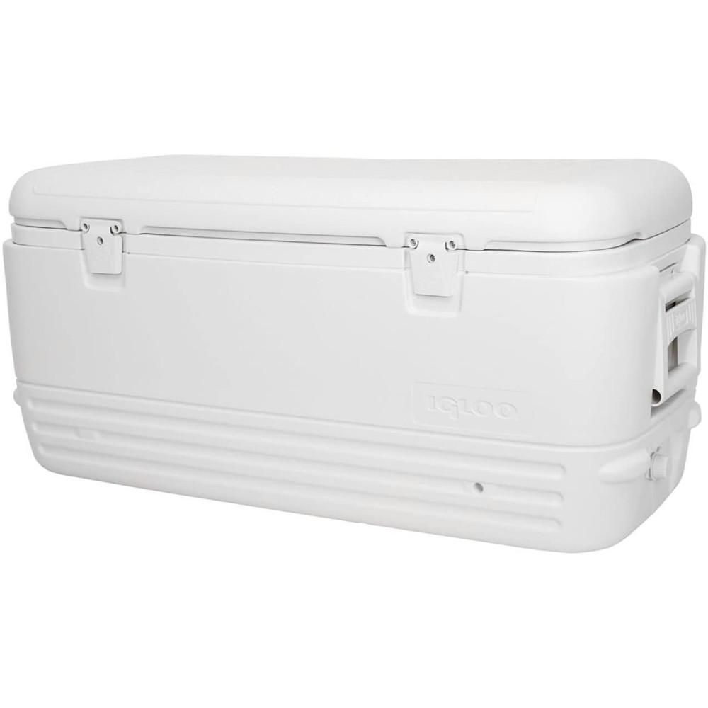 IGLOO Polar 120 qt. Hard Cooler - White