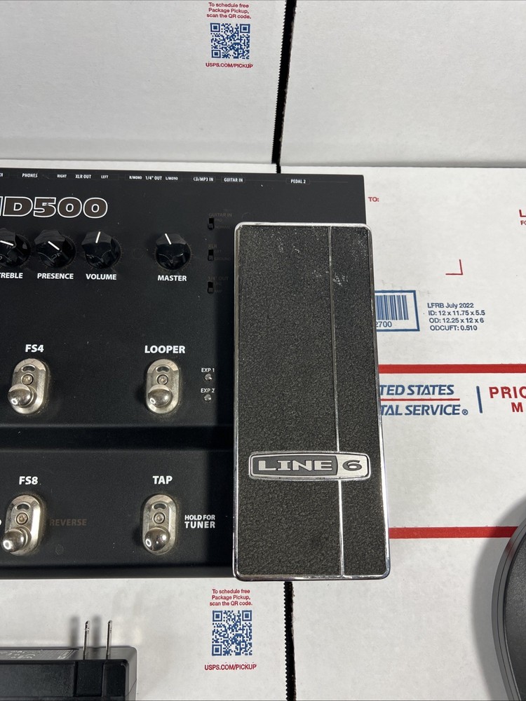 Line 6 POD HD500 Guitar Multi-Effects Processor + Plug -SAME DAY SHIP- WARRANTY