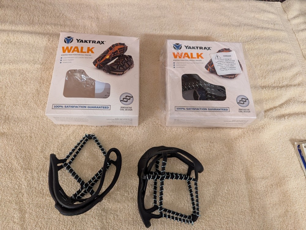 YakTrax WALK  Size Small  2 Pair NEW