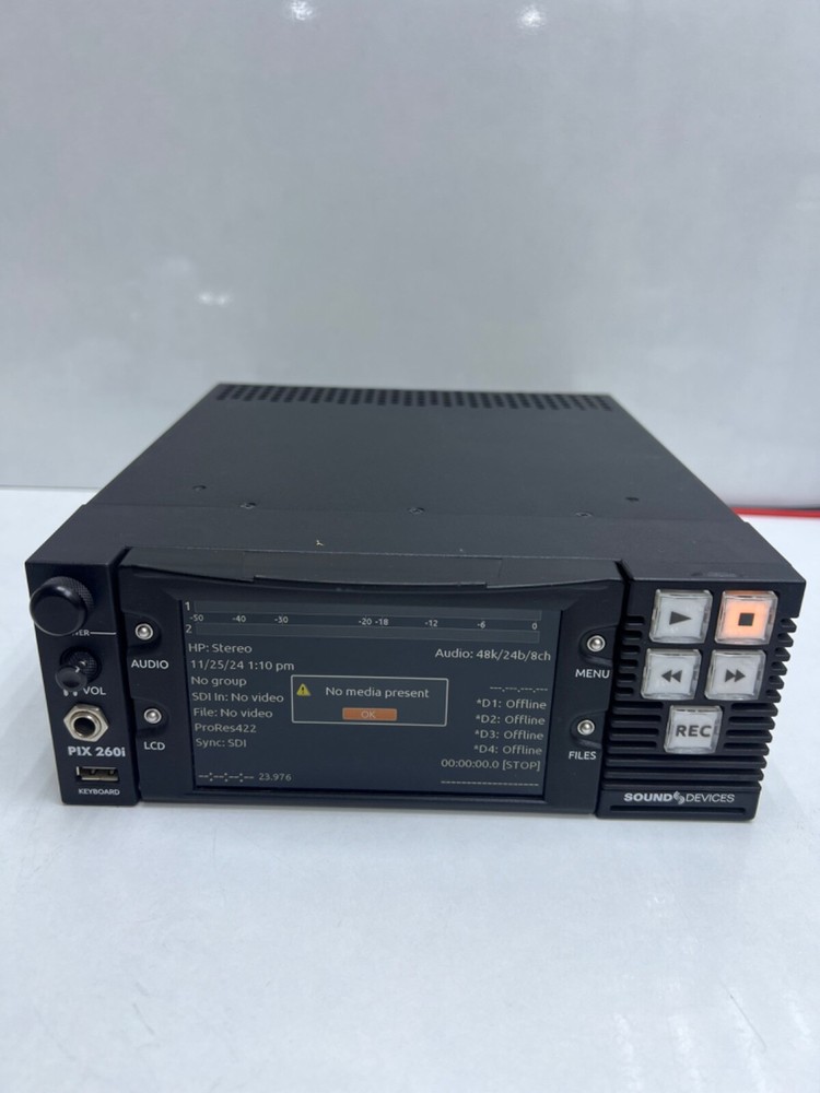 Sound Devices PIX260i Digital Video / Audio Recorder