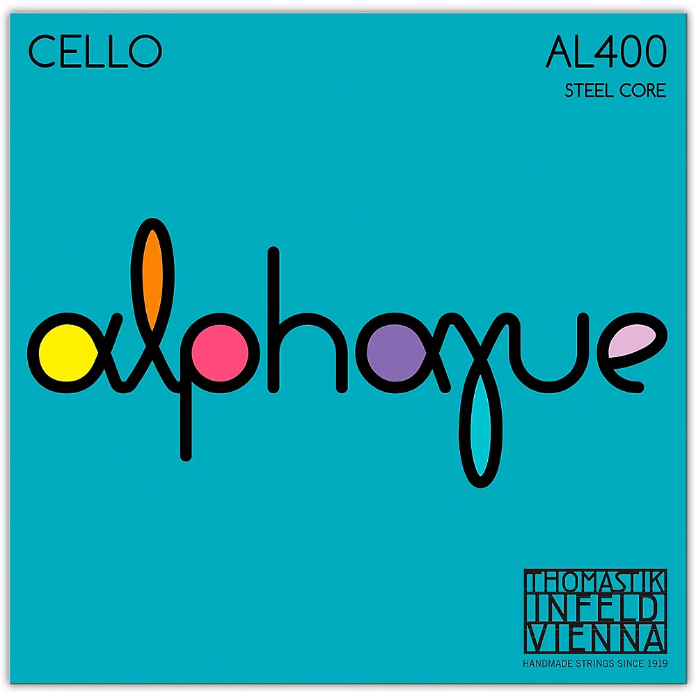 Thomastik Alphayue Series Cello String Set 4/4 Size, Medium