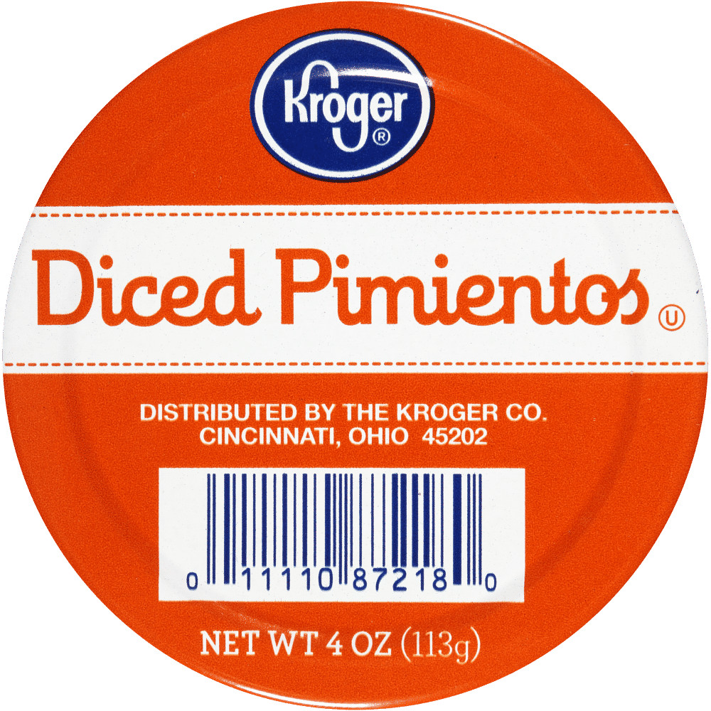 Kroger Diced Pimientos 4 oz - Pack of 3