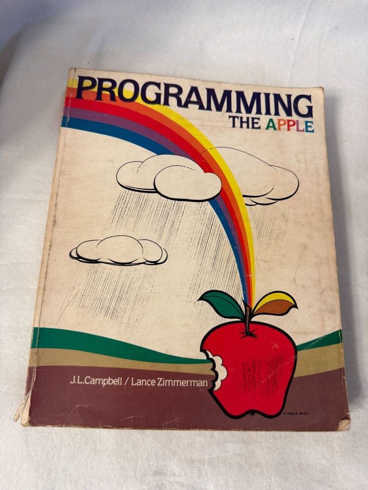 PROGRAMMING THE APPLE J L Campbell PB Vintage Apple II Computer BASIC